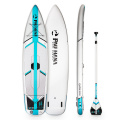 Sikor High Quality Inflatable SUP Stand up Paddle Board PVC Soft Board Surf Surfboard with Backpack, paddles and pump